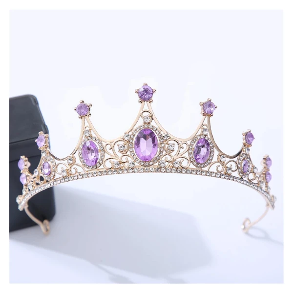 Corona metálica Morada M4's foto | Dádiva |  BizneCubano