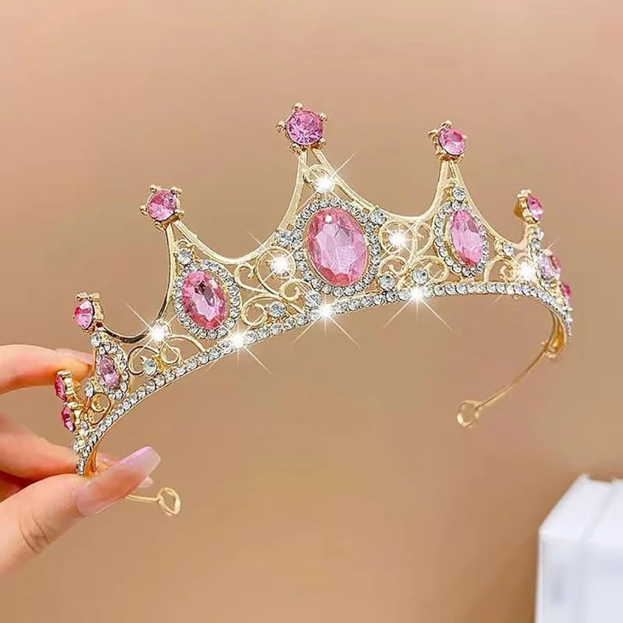 Corona metálica Rosada M5's foto | Dádiva |  BizneCubano