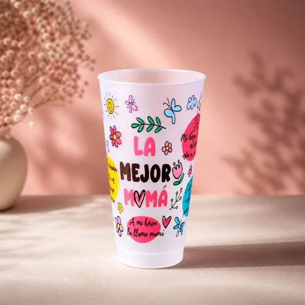 Vaso "La mejor Mamá" sin tapa's foto | Dádiva |  BizneCubano