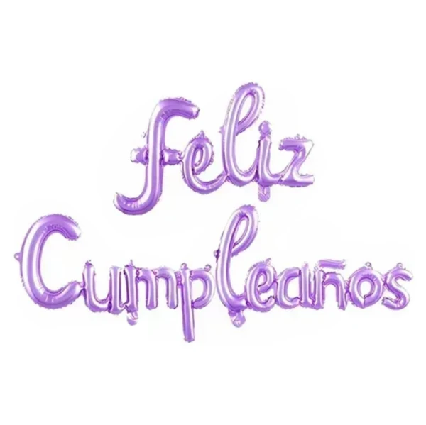Feliz cumpleaños inflable Lila's foto | Dádiva |  BizneCubano