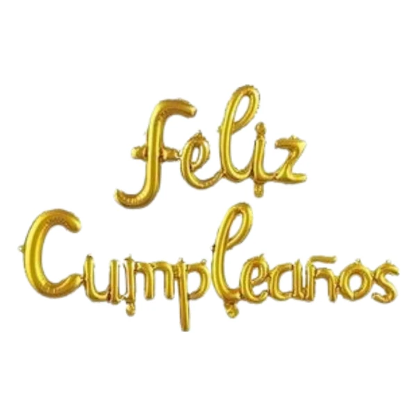 Feliz cumpleaños inflable Dorado's foto | Dádiva |  BizneCubano