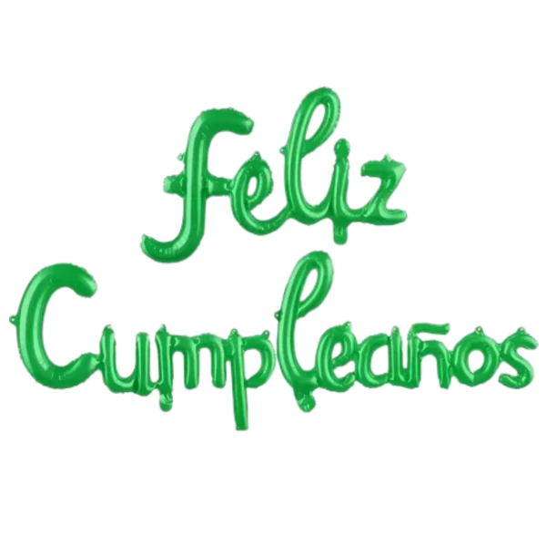 Feliz cumpleaños inflable Verde's foto | Dádiva |  BizneCubano