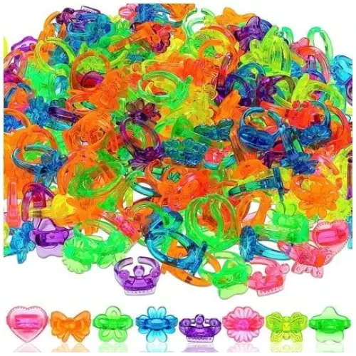 Conjunto de 10 Anillos plásticos's foto | Dádiva |  BizneCubano