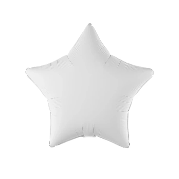 Globos Metalizadas de Estrella Blanca's foto | Dádiva |  BizneCubano