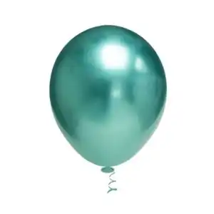 Globo cromado Verde de 12" miniatura 1